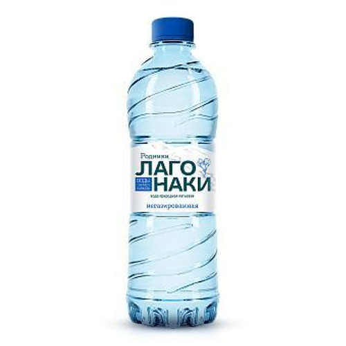Вода природная питьевая Родники Лаго Наки негаз. 0,5л