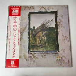 Винтажная виниловая пластинка LP Led Zeppelin IV (Japan 1976) (Obi) Going To California