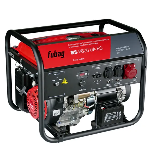 Бензиновый генератор FUBAG BS 6600 DA ES