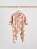 Комбинезон / Cлип для малышей флисовый Next AW2-299, 2 шт., Бежевый