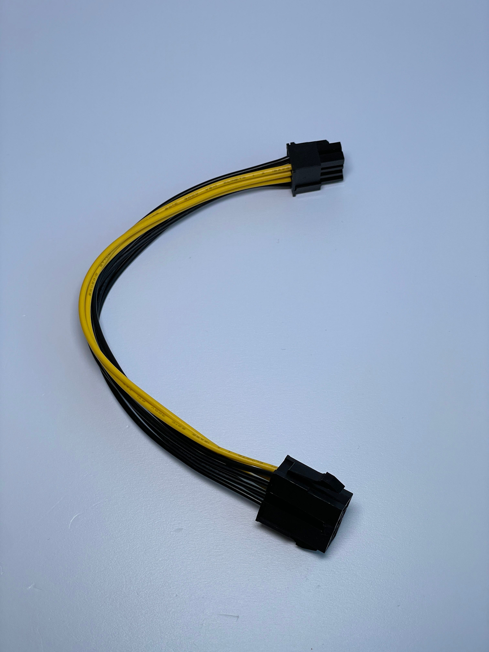 Переходник с CPU на GPU 8pin-6+2pin, удлинитель, для видеокарты, кабель питания 24 см