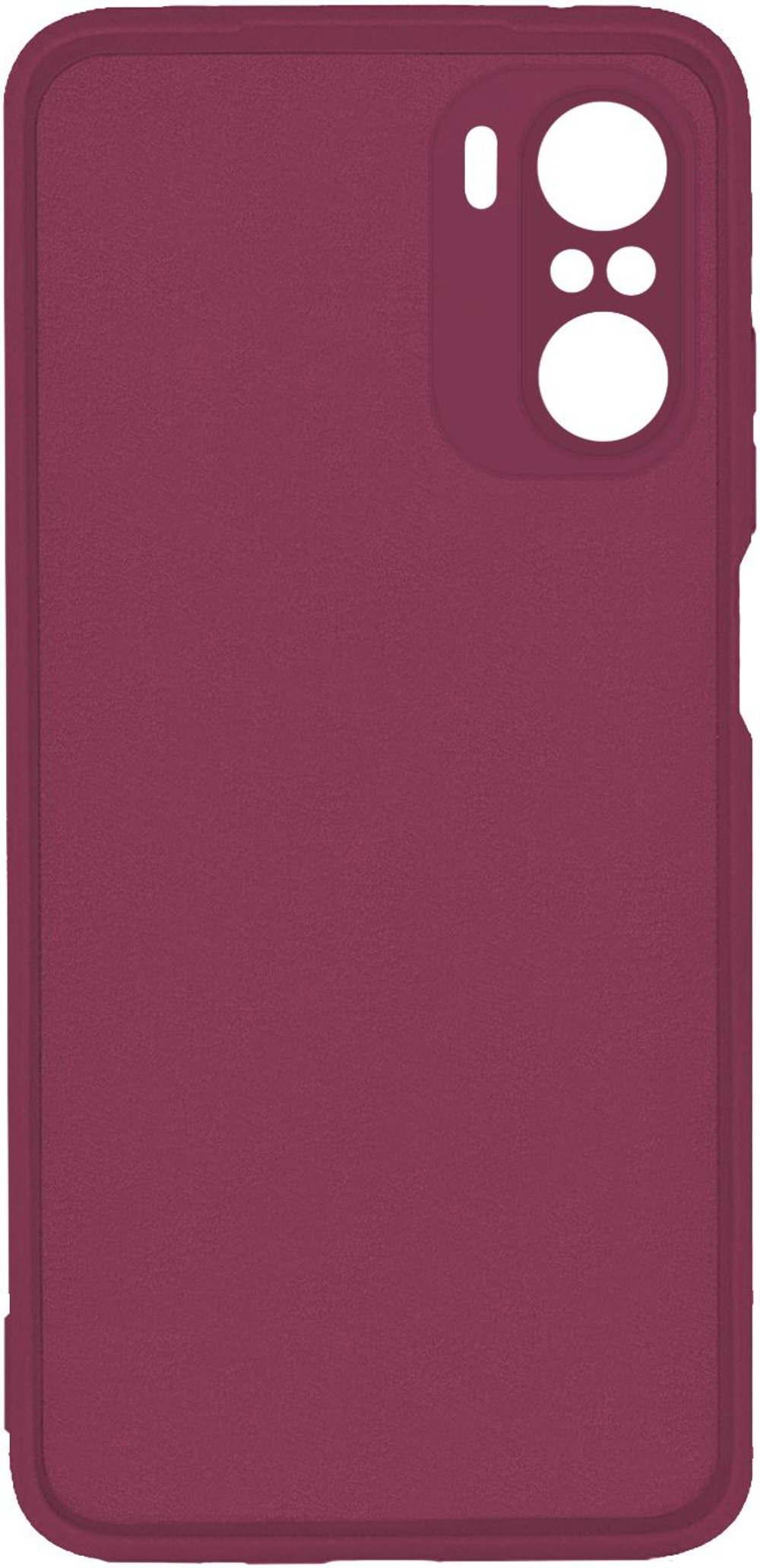 Мягкий Soft Touch чехол из силикона для XIAOMI POCO F3 / K40 / MI 11i с бархатной подкладкой