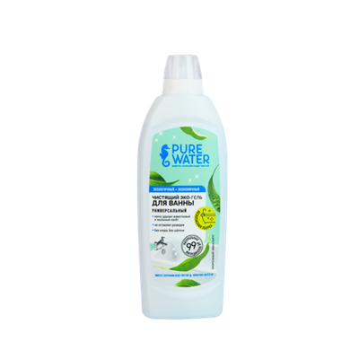 PURE WATER Гель для ванны, морозный эвкалипт, 0.5 л