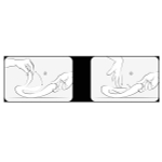 Розовый вибромассажер 18см с гибким клиторальным отростком Adrien Lastic G-Wave