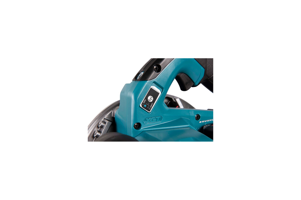 Аккумуляторная дисковая пила Makita XGT BL 40В без аккумулятора и ЗУ HS004GZ01