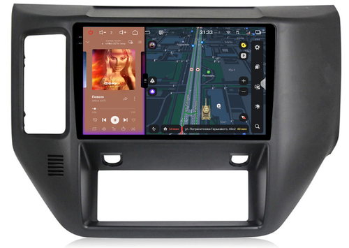 Магнитола для Nissan Patrol 2004-2010 - Redpower 85130 PRO/PROmax ТОП звук, 2K QLED, Android 14, Быстрейшая, CarPlay, 4G SIM-слот