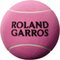 Мяч для автографов Wilson Roland Garros Jumbo Ball 9" Pink