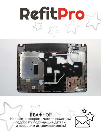 Верхняя панель клавиатуры для ноутбука Lenovo ThinkPad E440 черная (00HM504), оригинал