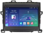 Магнитола для Toyota Alphard H20, Vellfire 2008-2014 (менее 10 динамиков) - Parafar PF698RN2K на Android 13, Быстрая, QLED+2K, CarPlay, 4G SIM-слот