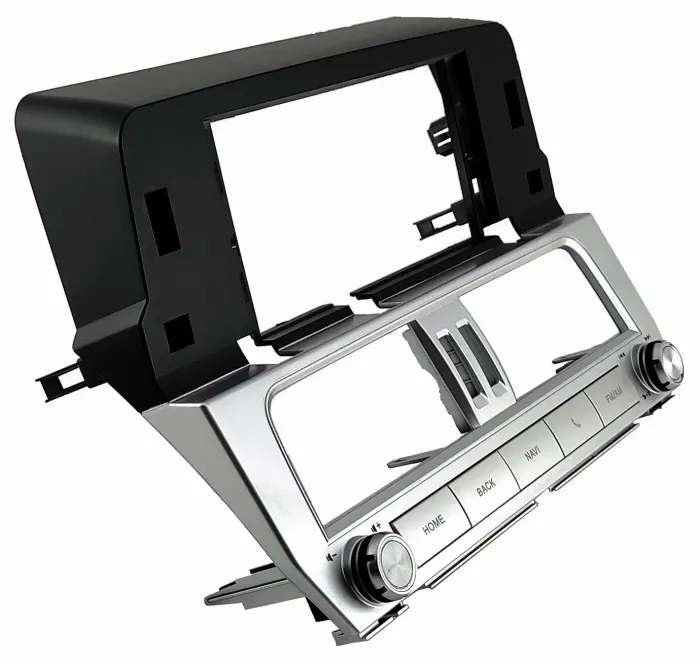 Магнитола для Toyota Land Cruiser Prado 150 2017-2019 (без штатного 360) - Canbox H-Line 0073 монитор 12.3" QLED в стиле MERCEDES на Android 10, Быстрая, ТОП-процессор, CarPlay, 4G SIM-слот