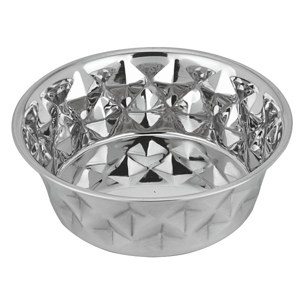 MKR011593 Миска Mr.Kranch из нержавеющей стали Daimond 1200 мл нескользящее основание