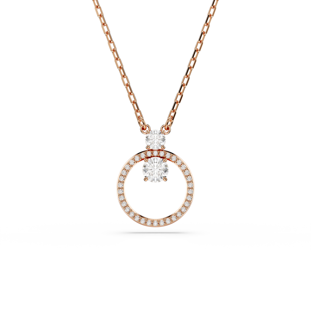 CONSTELLA:PEND CZ WHITE/ROS