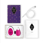 Розовое виброяйцо на радиоуправлении Feelz Toys Anna Vibrating Egg Remote