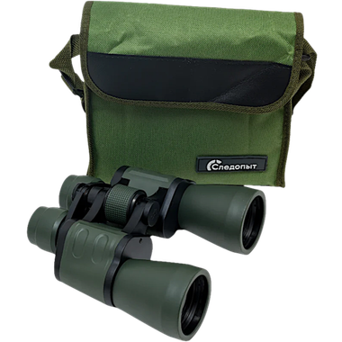 Бинокль Следопыт 10x50 PF-BT-06 180х85х180мм 660г в чехле -