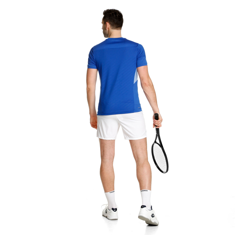 Мужское теннисное поло Lotto Tech 1 D1 T-Shirt Men - Blue