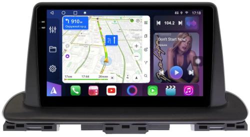 Магнитола для KIA Cerato 4 2018+ - FarCar S500-TS10 монитор 9.5" QLED на Android 14, Быстрая, CarPlay, 4G SIM-слот