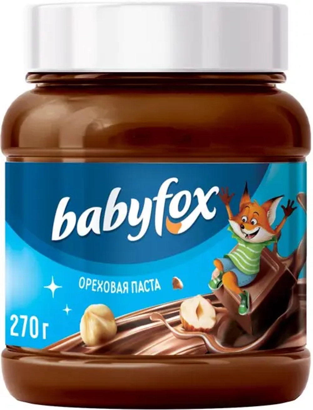 Паста шоколадно-ореховая BabyFox, 270 г