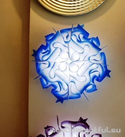 Slam Clizia wall lamp ( blue )
