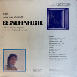 Виниловая пластинка Аркадий Хоралов - Бесконечность (Мелодия) LP