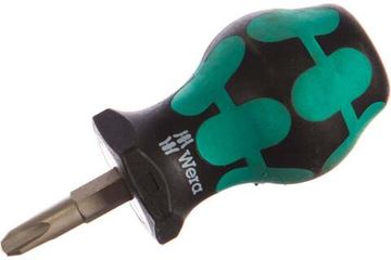 Крестовая отвёртка для карбюраторов Wera 350 PH Stubby PH3x25 мм WE-008852