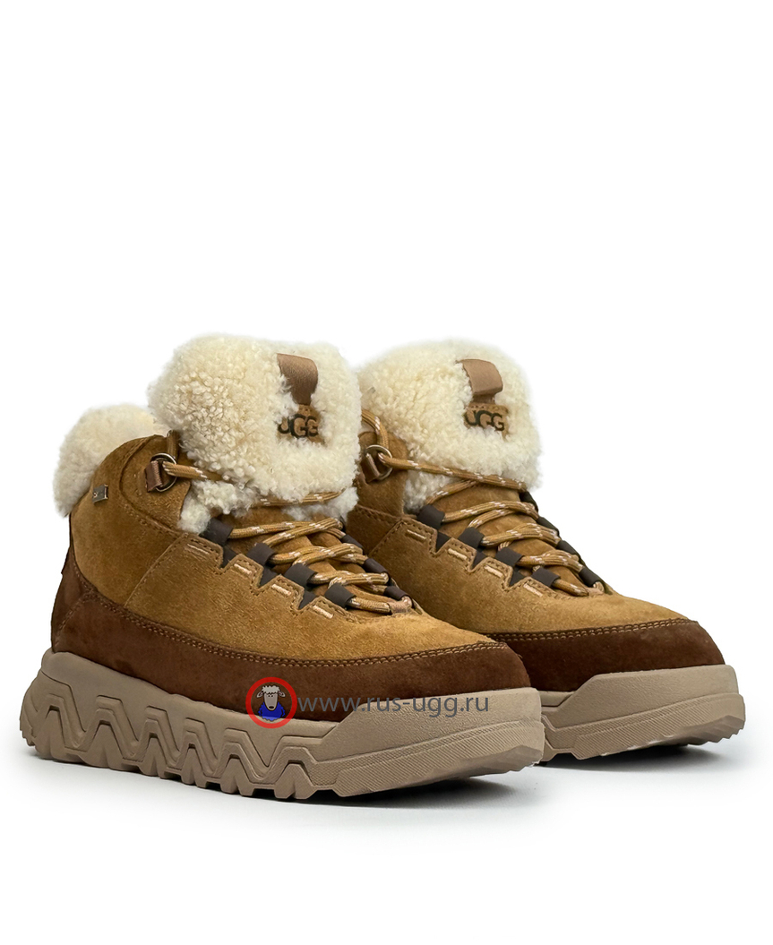TERRETRAIL COZY LACE BOOT Chestnut