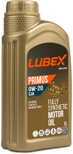 Масло Lubex Primus SJA 0W20 (1л) синтетика