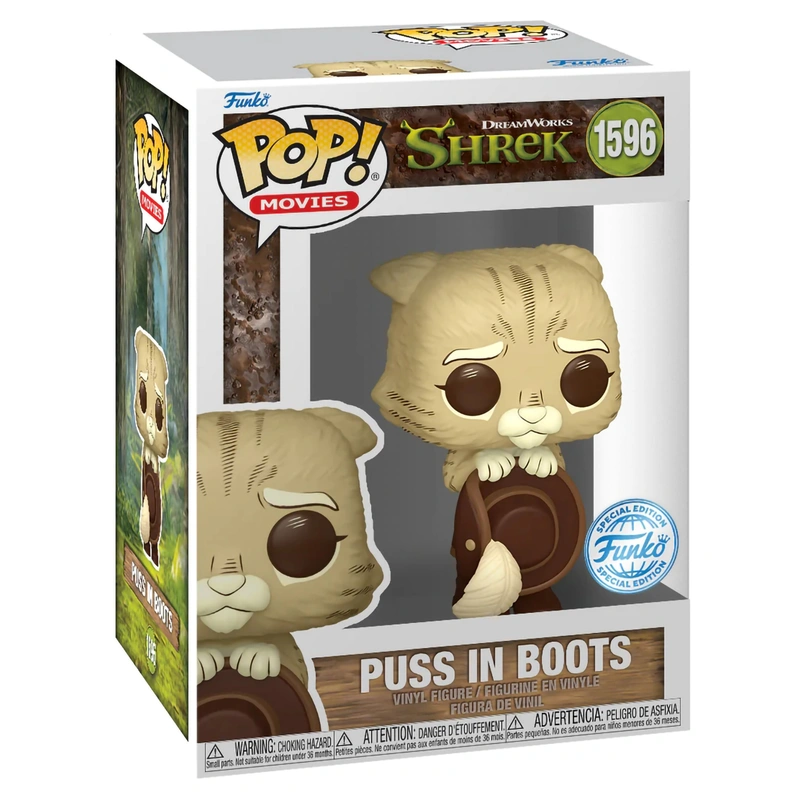 Фигурка Funko POP! Movies Shrek DW 30th Puss in Boots (Retro) (Exc) (1596) 81682