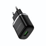 Зарядное устройство Borofone BA36A 18W QC3.0 3A USB Black