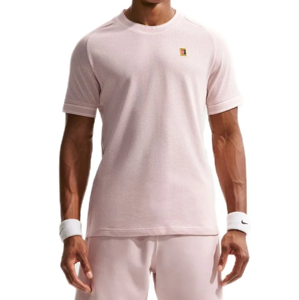 Теннисная футболка Nike Court Heritage Tennis - silt red