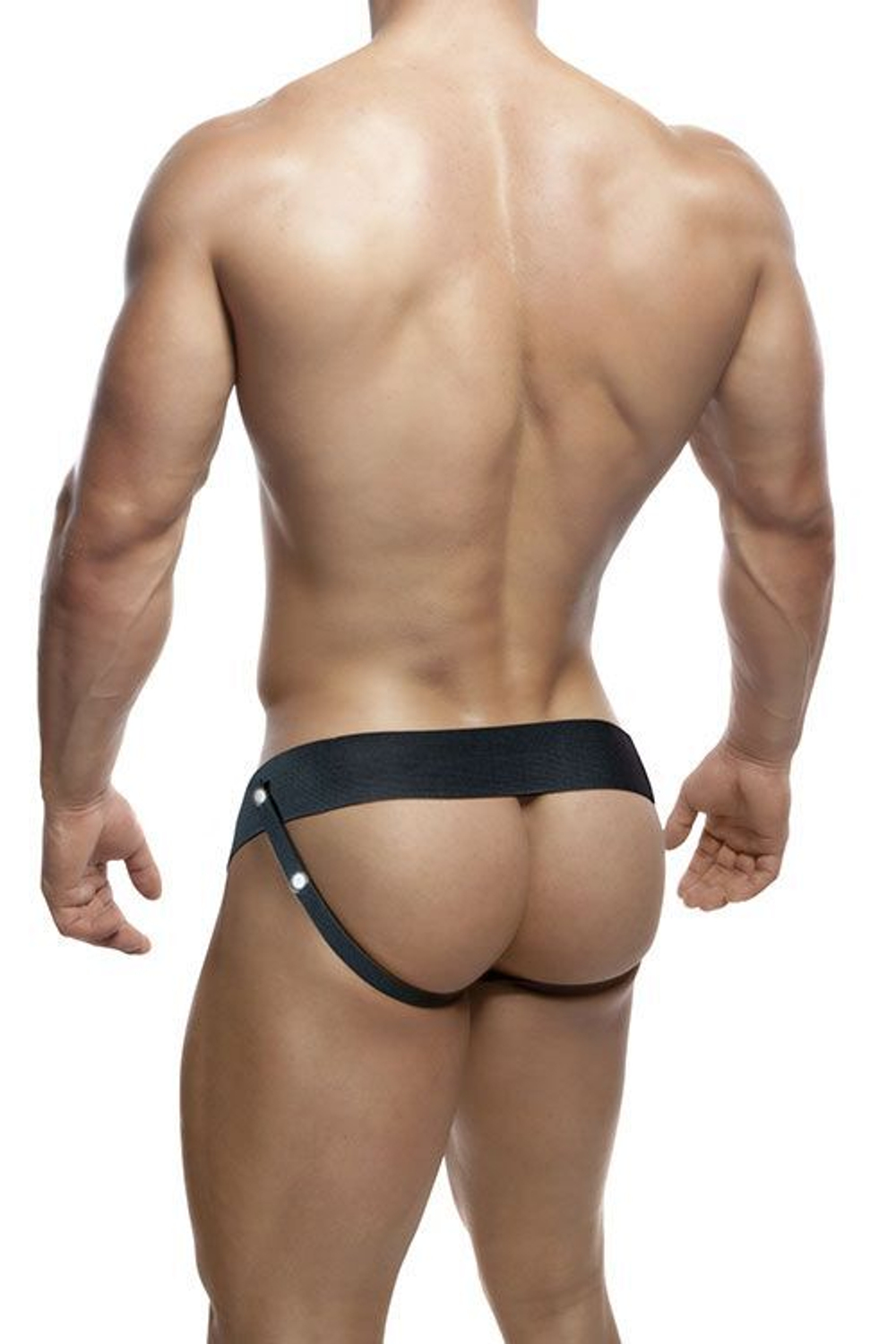 Черный мужской страпон DR. SKIN 6INCH HOLLOW STRAP ON - 16 см. (Цвет: черный)