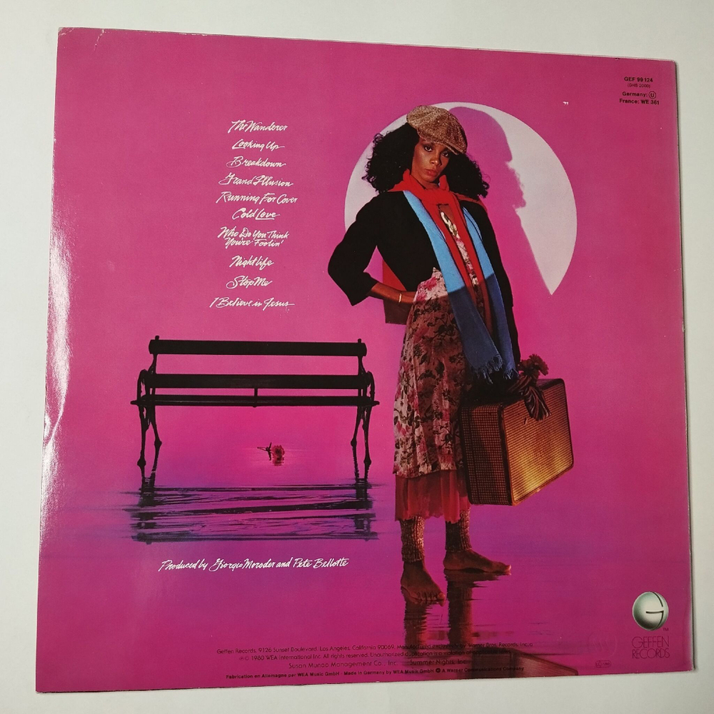 Винтажная виниловая пластинка LP Donna Summer The Wanderer (Germany 1980)