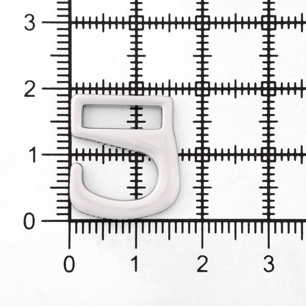 Крючки обувные 11.5 мм, никель, 20 шт, BIG
