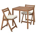 Подушка на стул IKEA KUDDARNA (КУДДАРНА), Бежевый, 36х32 см