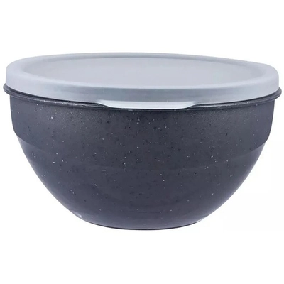 Миска с крышкой Granite 1л (серый)