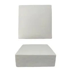 Блюдо квадратное 16*16 см h5,4 см брусок для закусок White Matt Panasia P.L. Proff Cuisine [2]