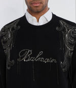 Худи Balmain - черный(CH1JQ049 PC17)