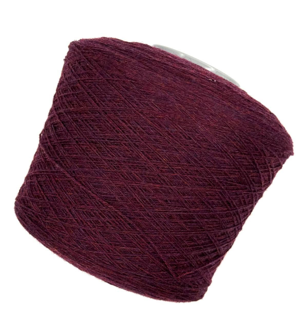 Knoll Yarn by Hichcliff, ягненок шотландский суперфайн 100%, 850 м в 100 гр, бургундия