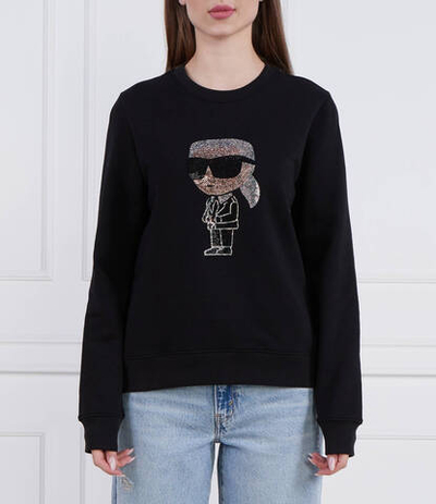 Худи ikonik 2.0 Karl Lagerfeld - черный(230W1870)