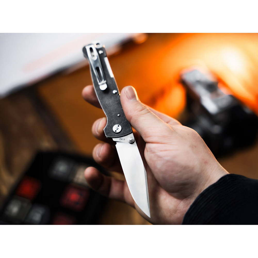 Складной нож Boker Plus Atlas Clippoint TS, сталь D2, 01BP0065