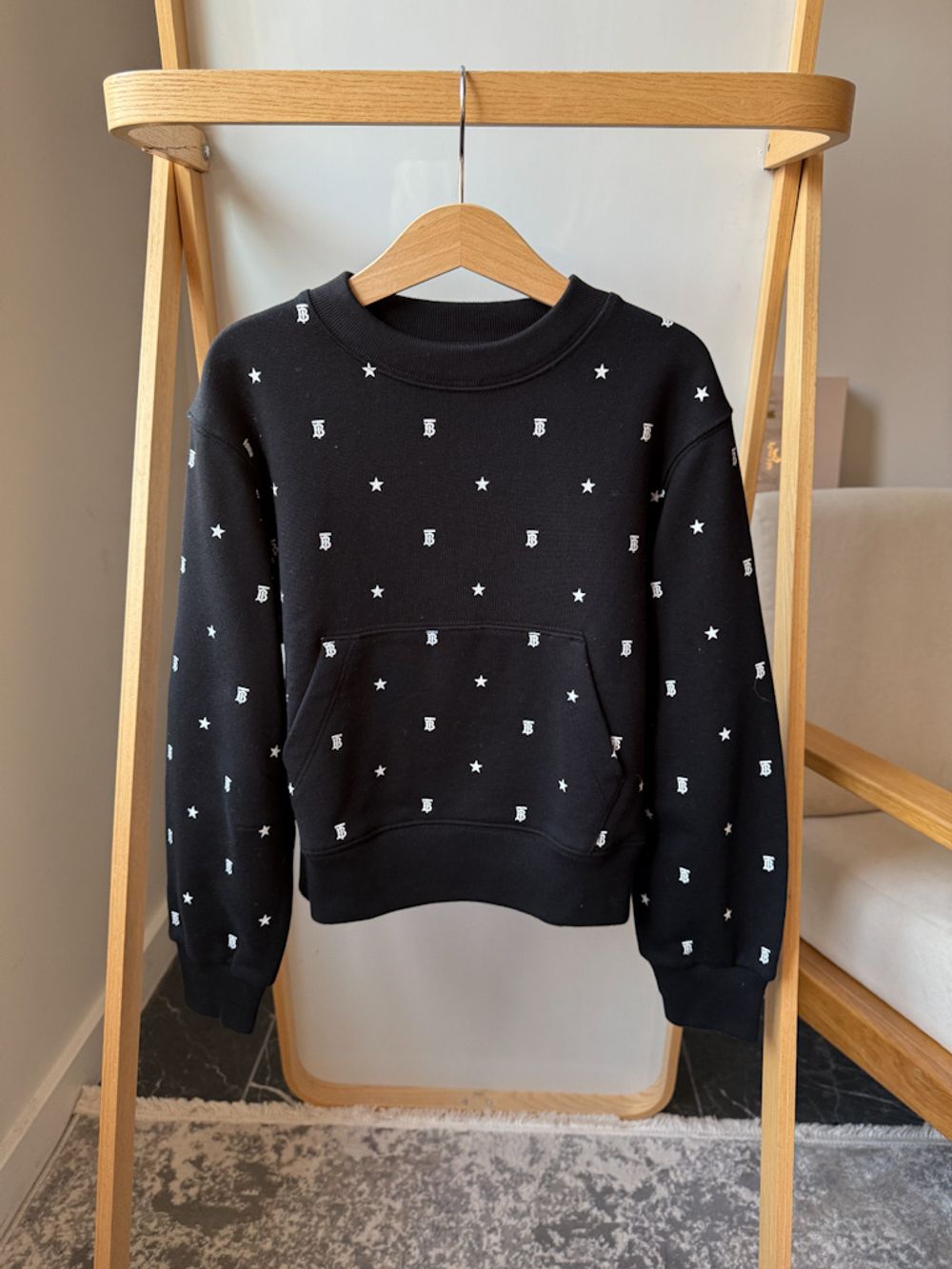 Хлопковый свитшот Burberry, 128