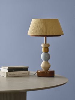 Светильник настольный Atelier, Ø28х47 см, лавандовое ретро
