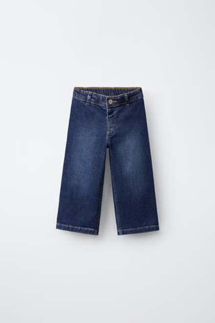 ZARA ДЖИНСЫ MARINE, ВЫЦВЕТШИЙ СИНИЙ