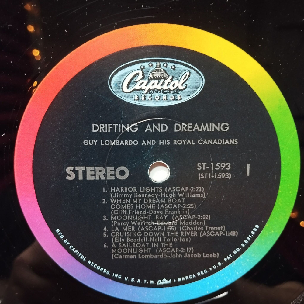 Винтажная виниловая пластинка LP Guy Lombardo And His Royal Canadians Drifting And Dreaming (USA 1971)
