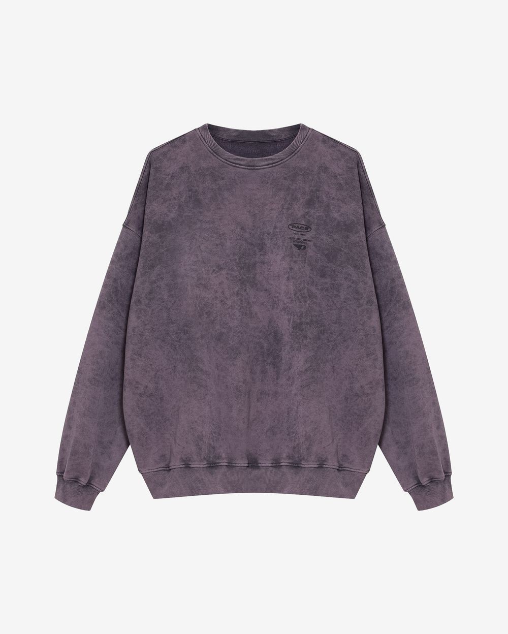 Толстовка Вареная Black Violet фиолетовая