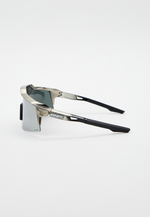 Спортивные очки с диоптриями 100% SPEEDCRAFT SL Soto 1 Polished Black Chrome - HiPER Mercury Mirror Lens