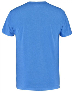Мужская теннисная футболка Babolat Exercise Big Flag Tee Men - небесный