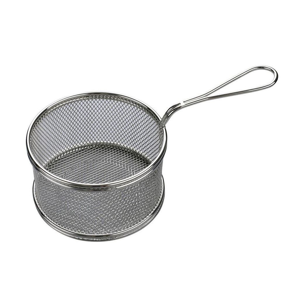 Корзинка для подачи d 11 см h6,5 см круглая нерж. P.L. Proff Cuisine