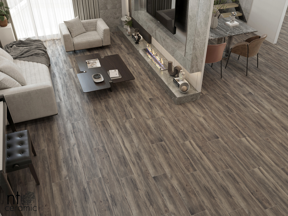 NT Ceramic Wood Board Floor 20x120