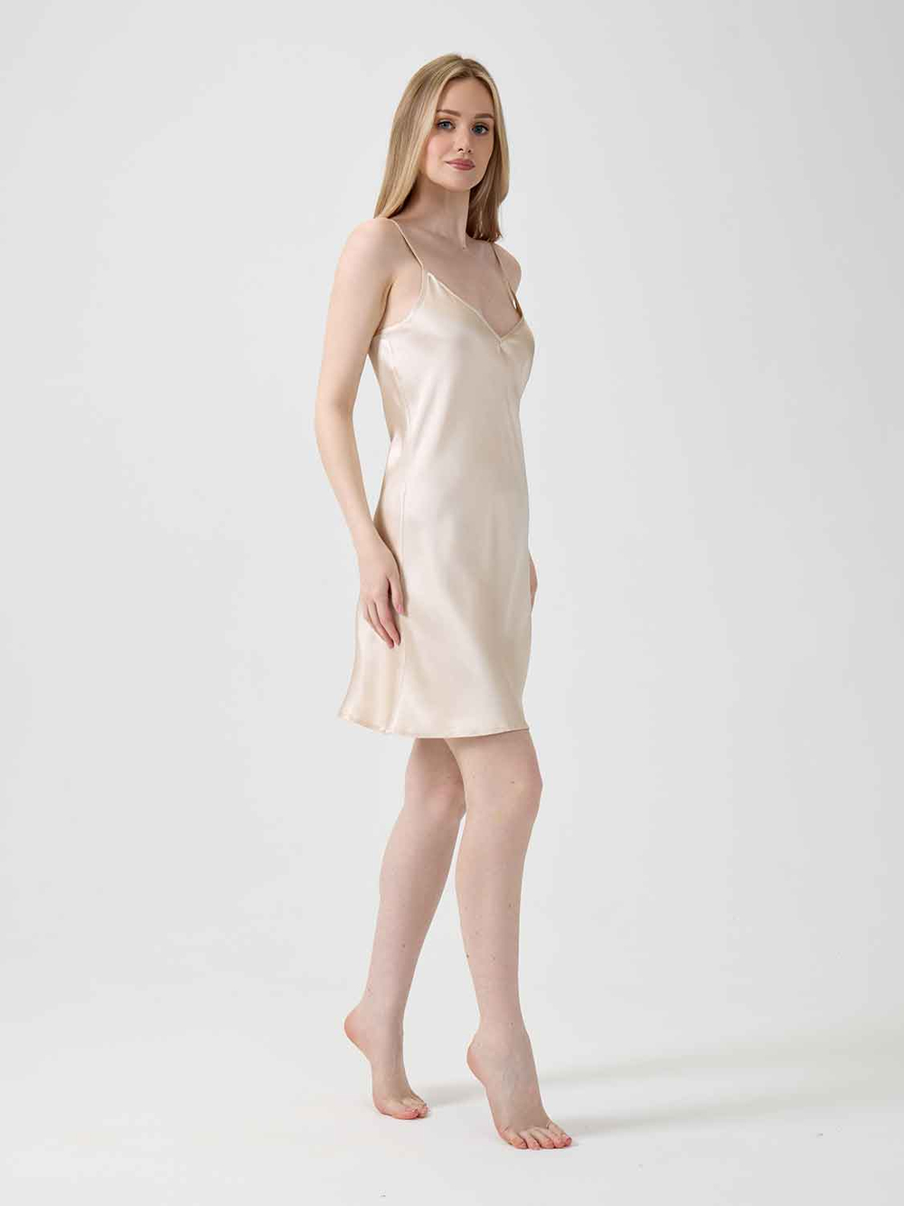 Ночная сорочка OnSilk Jacliene mini Карамель