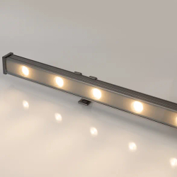 Линейный прожектор AR-LINE-1000-12W Warm3000 (GR, 30 deg, 230V) (Arlight, IP65 Металл, 3 года) 024336(1)